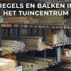 Woodvision grenen halfronde regel gefreesd 7x250 cm geïmpregneerd