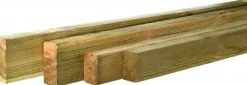 Woodvision grenen regel geschaafd 3.4x4.5x180 cm geïmpregneerd