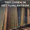 Woodvision grenen trellis 40x180cm groen geïmpregneerd