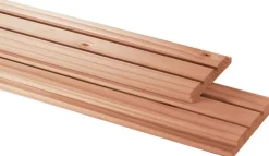 Woodvision Hardhouten Geschaafde Plank – 1,6 x 9 x 180 cm – Onbehandeld