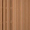 Woodvision thermovision Ayous geschaafd scherm recht horizontaal/verticaal 180x180cm