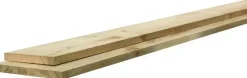 Woodvision vuren plank fijnbezaagd 1.9x20x180 cm geïmpregneerd