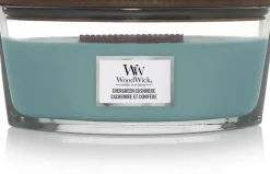 WoodWick ellipse candle evergreen cashmere