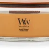 WoodWick ellipse candle golden bourbon