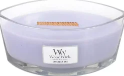 WoodWick ellipse candle lavender spa