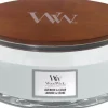 WoodWick ellipse candle lavender & cedar