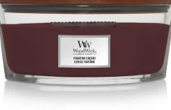 WoodWick ellipse candle phantom cherry