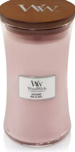 WoodWick large candle rosewood