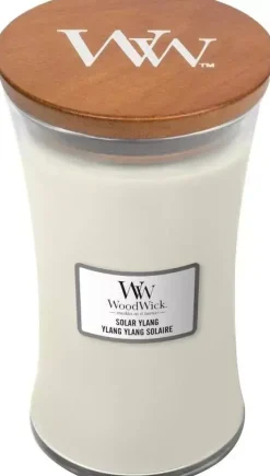 WoodWick large candle solar ylang