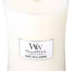 WoodWick large candle white tea & jasmine