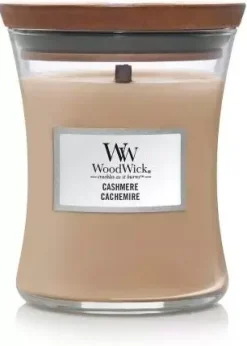 WoodWick medium candle cashmere