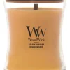 WoodWick medium candle golden bourbon