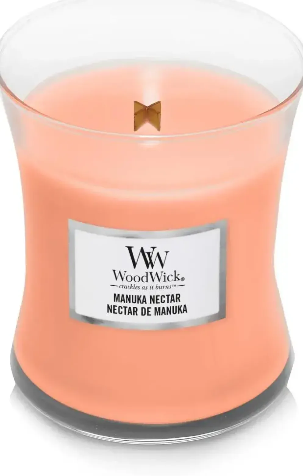 WoodWick medium candle manuka nectar