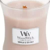 WoodWick medium candle vanilla & sea salt