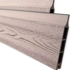 Wpc schuttingplank rabatdeel 15x2,5x180 cm coffee