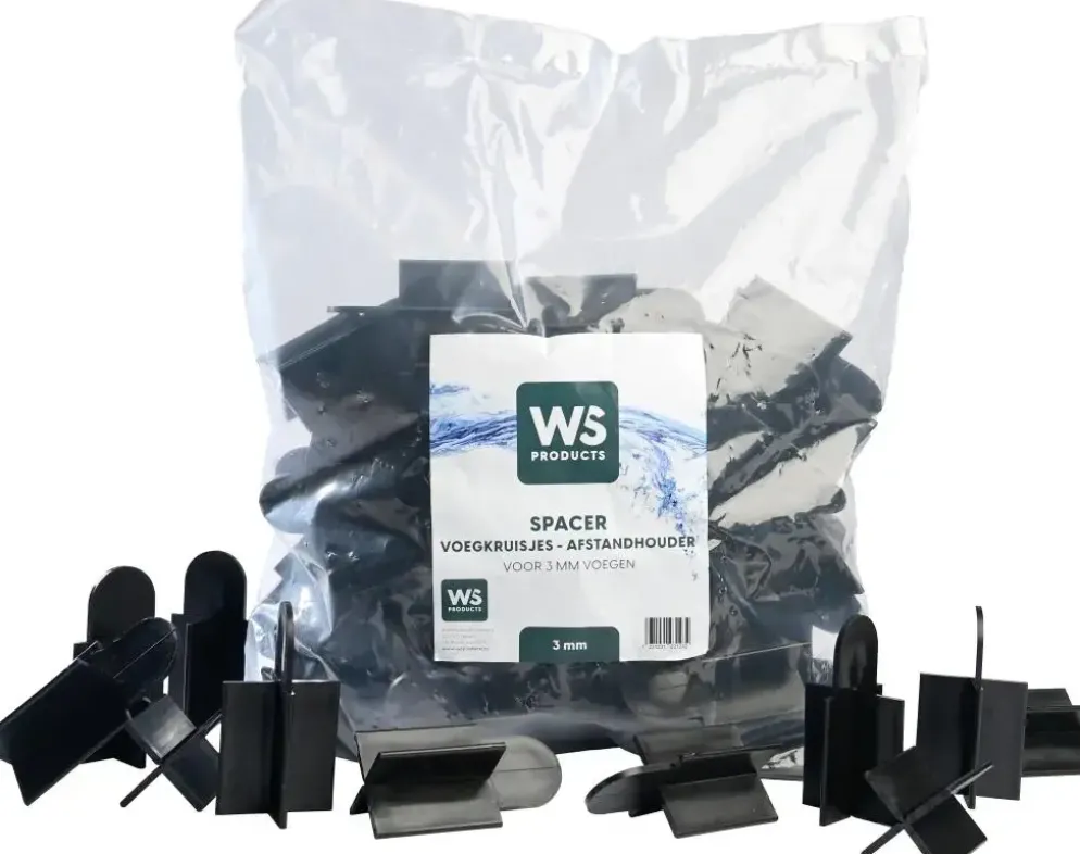 Ws spacer voegkruisjes 5mm 50 stuks