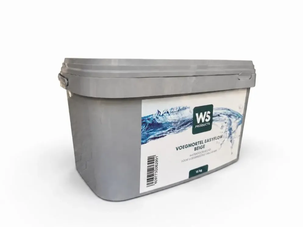Ws voegmortel easy flow beige 15 kg
