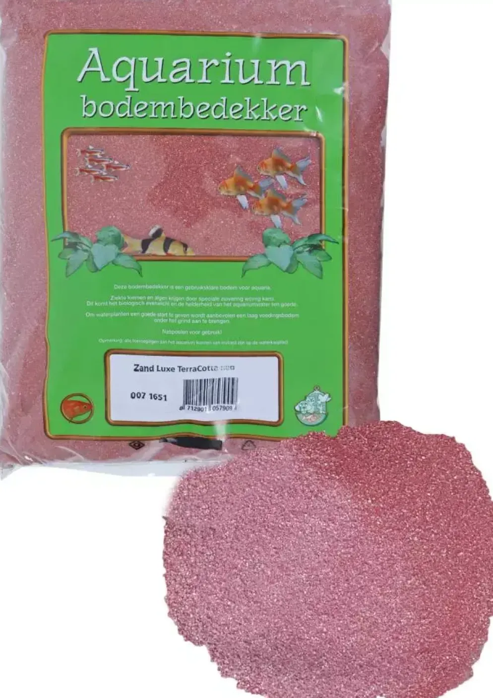 Zand luxe Terracotta Red, zak a 4 kg