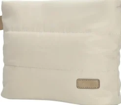 Zebra elske schoudertas crème