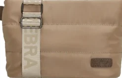 Zebra elske schoudertas taupe