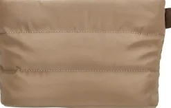 Zebra elske schoudertas taupe
