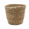 Zeegras plantenmand naturel Ø18x15 cm