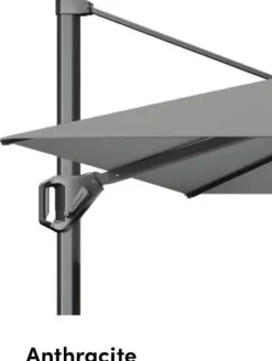 Zweefparasol arizona t2 350cm antraciet