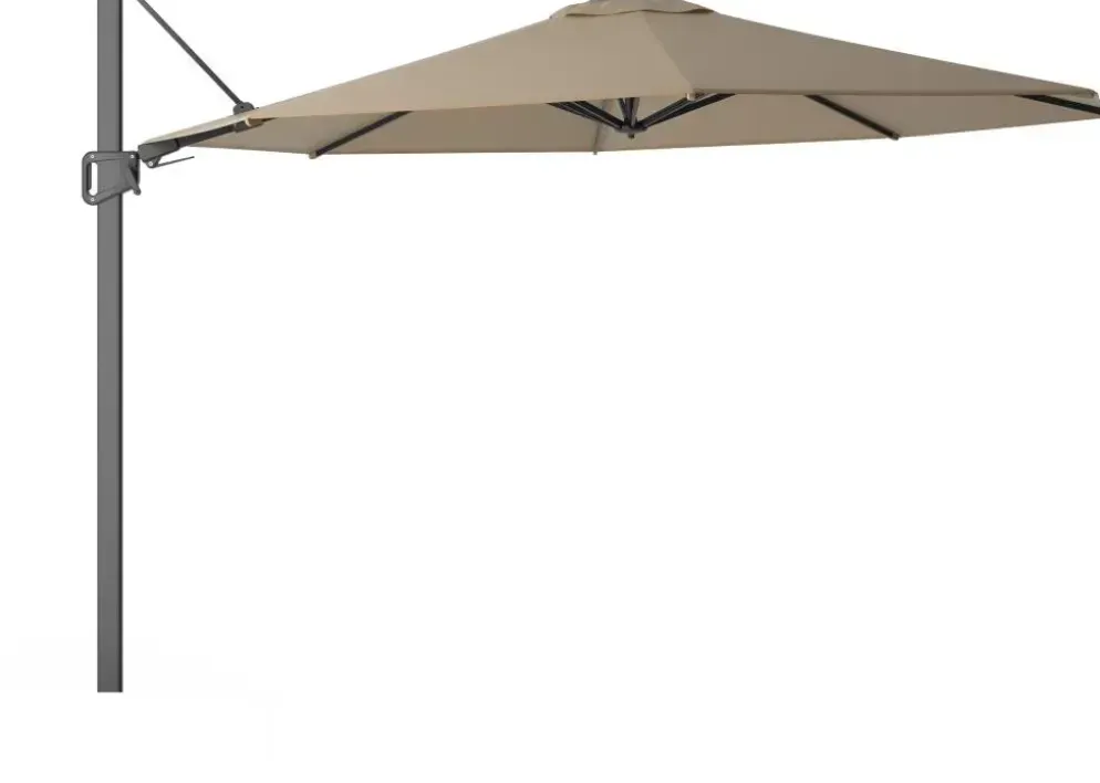 Zweefparasol arizona t2 350cm taupe
