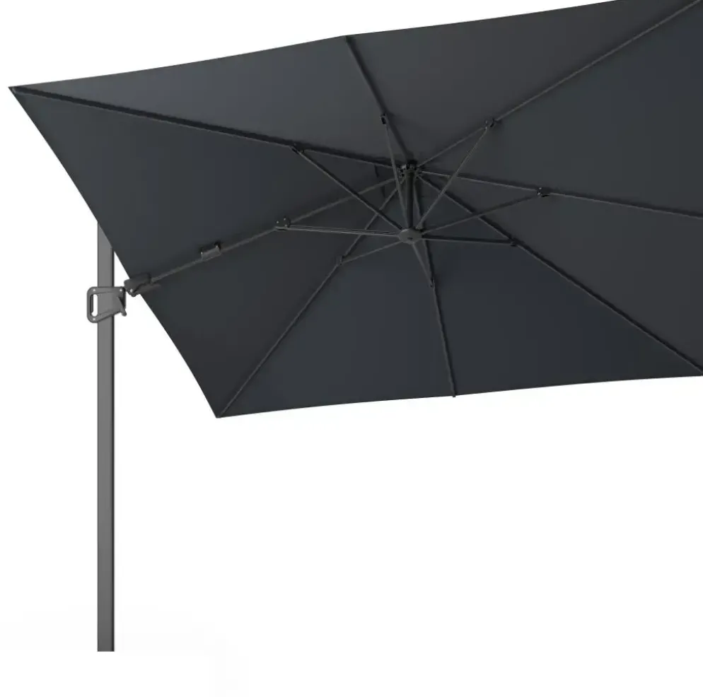 Zweefparasol arizona t2 300x300cm antraciet