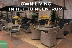 Zweefparasol arizona t2 300x300cm lichtgrijs